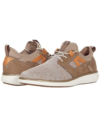 Florsheim Men's Venture Knit Plain Toe Lace Up Sneaker Mushroom Florsheim Men's Venture Knit Plain Toe Lace Up Sneaker Mushroom