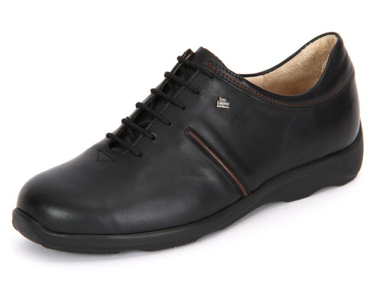 Finn Comfort Women's Belfort Black Leather Finn Comfort Women's Belfort Black Leather