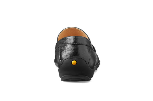 Samuel Hubbard Men's Free Spirit for Him Black Tumbled Full Grain Leather Samuel Hubbard Men's Free Spirit for Him Black Tumbled Full Grain Leather