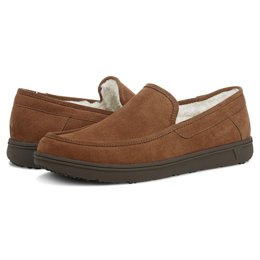 Vionic Men's Gustavo Slipper Toffee Suede Vionic Men's Gustavo Slipper Toffee Suede