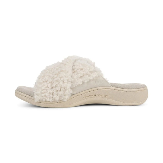 Vionic Women's Relax II Slippers Cream Vionic Women's Relax II Slippers Cream
