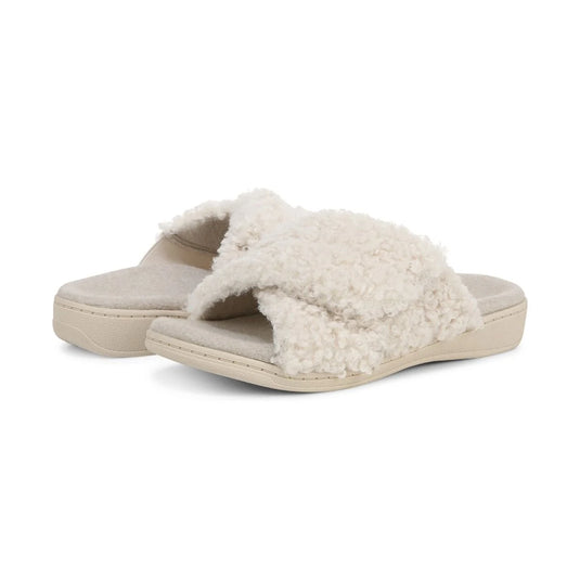Vionic Women's Relax II Slippers Cream Vionic Women's Relax II Slippers Cream