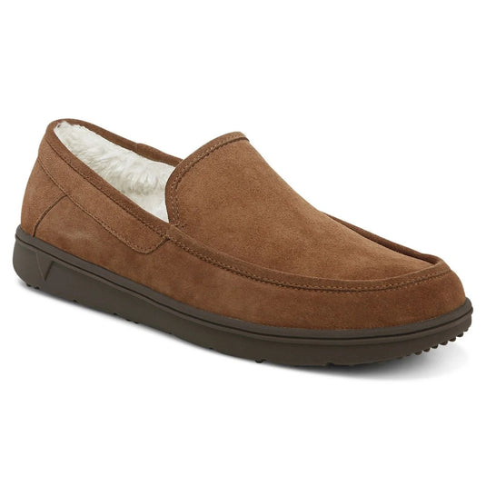 Vionic Men's Gustavo Slipper Toffee Suede Vionic Men's Gustavo Slipper Toffee Suede