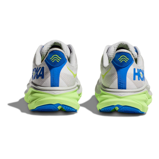 Hoka One One Men's Clifton 9 Sneaker Stardust/ Cobalt Hoka One One Men's Clifton 9 Sneaker Stardust/ Cobalt