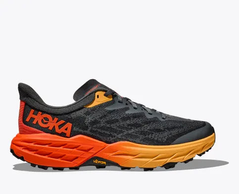 Hoka One One Mens Speedgoat 5 Castlerock/ Flame Hoka One One Mens Speedgoat 5 Castlerock/ Flame