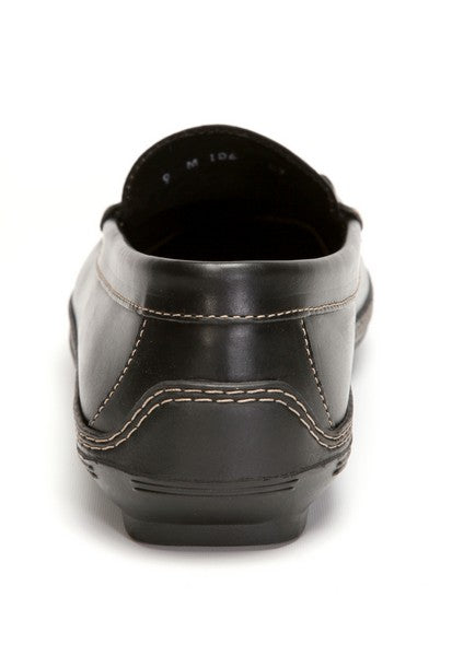 Handsewn Company Men's Bit Stripe Driver Black Leather Handsewn Company Men's Bit Stripe Driver Black Leather