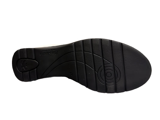 Piesanto Women's Slip On 235027 Black Suede Piesanto Women's Slip On 235027 Black Suede