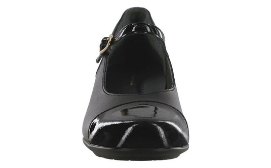 SAS Women's Isabel Mary Jane Pump Black/Black Pat SAS Women's Isabel Mary Jane Pump Black/Black Pat