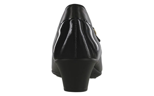 SAS Women's Isabel Mary Jane Pump Black/Black Pat SAS Women's Isabel Mary Jane Pump Black/Black Pat