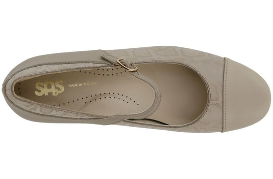 SAS Women's Isabel Mary Jane Pump Taupe/Snake SAS Women's Isabel Mary Jane Pump Taupe/Snake