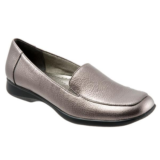 Trotters Women's Jenn Slip-On  Pewter Trotters Women's Jenn Slip-On  Pewter