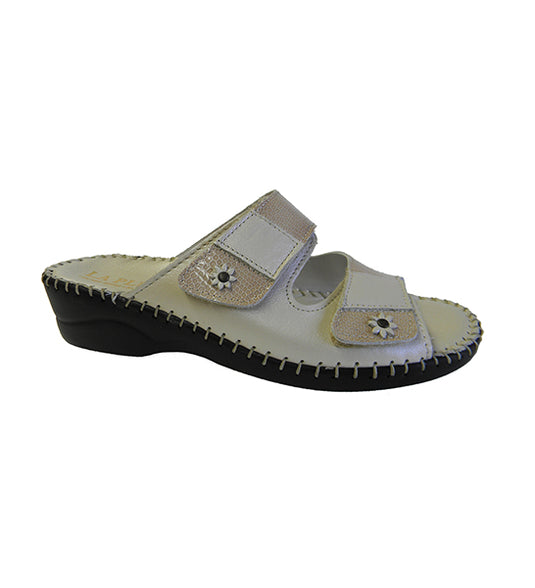 La Plume Women's Jessica Slide Bone La Plume Women's Jessica Slide Bone