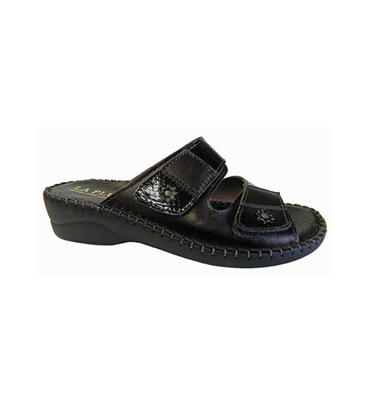 La Plume Women's Jessica Slide Brown La Plume Women's Jessica Slide Brown