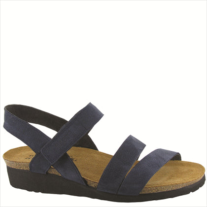 Naot Women's Kayla Navy Velvet Nubuck Naot Women's Kayla Navy Velvet Nubuck