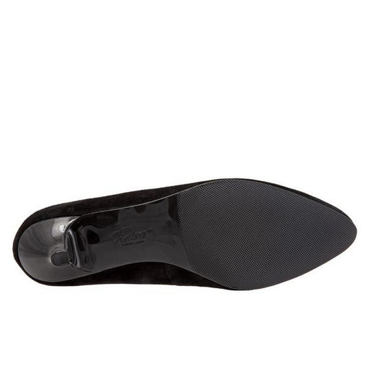 Trotters Women's Kiera Dress Pumps Black Suede Trotters Women's Kiera Dress Pumps Black Suede