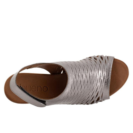 Bueno Women's Lacey Sling-Back Sandals Pewter Metallic Bueno Women's Lacey Sling-Back Sandals Pewter Metallic
