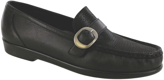 SAS Women's Lara Slip On Loafer Black Marsh