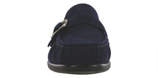 SAS Women's Lara Slip On Loafer Navy Suede SAS Women's Lara Slip On Loafer Navy Suede