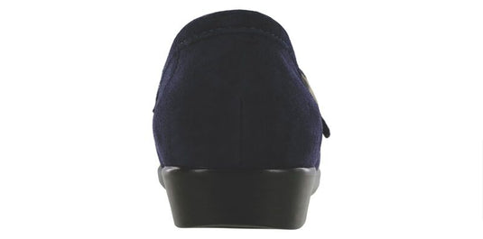 SAS Women's Lara Slip On Loafer Navy Suede SAS Women's Lara Slip On Loafer Navy Suede