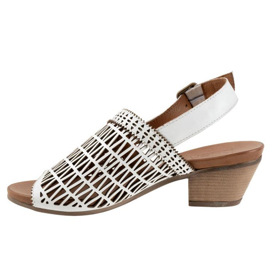 Bueno Women's Lia Sandal White
