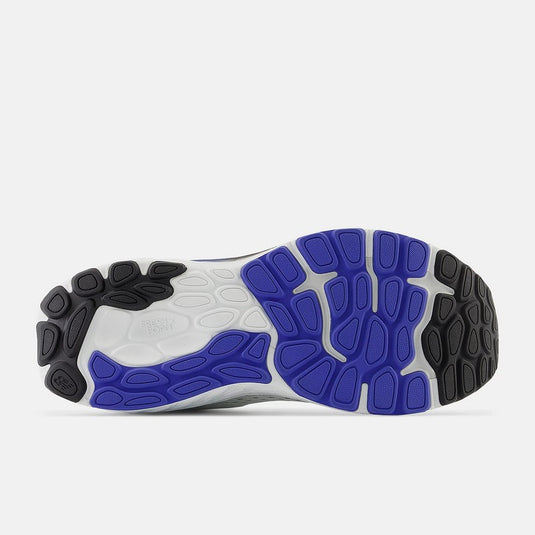 New Balance Men's Fresh Foam X 860v13 White with Marine Blue New Balance Men's Fresh Foam X 860v13 White with Marine Blue