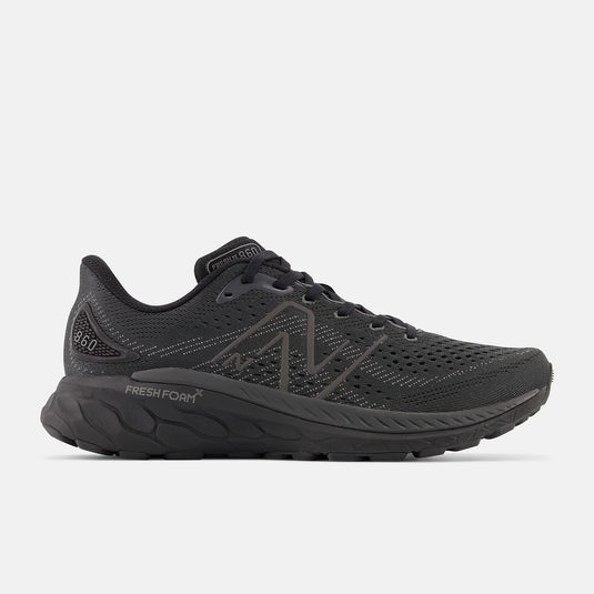New Balance Men's Fresh Foam X 860v13 Black with Phantom and Black Metallic New Balance Men's Fresh Foam X 860v13 Black with Phantom and Black Metallic