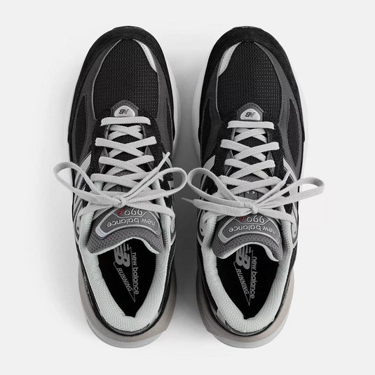 New Balance Men's 990v6 Black with White New Balance Men's 990v6 Black with White