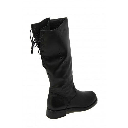 Martino Women's Emelyne Boots Black Leather Martino Women's Emelyne Boots Black Leather