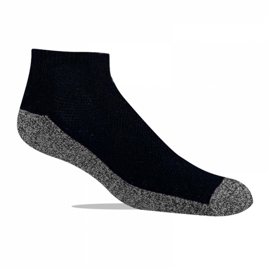 Jox Sox Men’s Cushioned Low Cut Socks Black Jox Sox Men’s Cushioned Low Cut Socks Black
