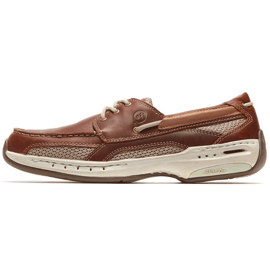 Dunham Men's Captain Boat Shoe Brown