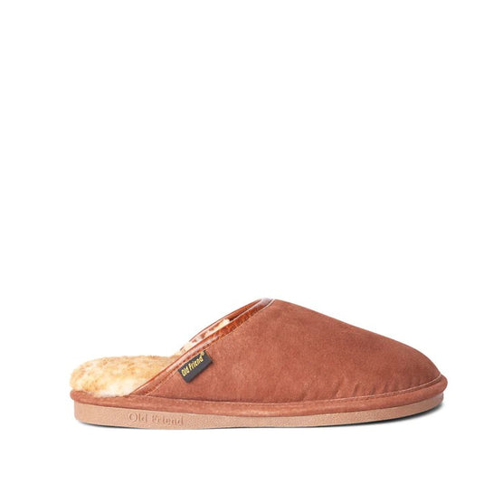 Old Friends Men's Scuff Slide in Slippers Chestnut II Old Friends Men's Scuff Slide in Slippers Chestnut II