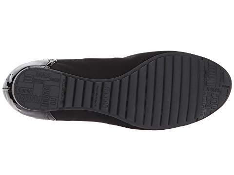 Munro Women's Henlee Black Fabric/Patent Munro Women's Henlee Black Fabric/Patent