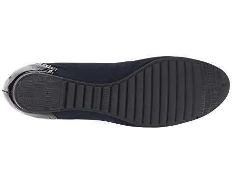 Munro Women's Henlee Navy Fabric/Patent Munro Women's Henlee Navy Fabric/Patent