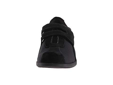 Munro Women's Joliet Black Fabric/Black Suede Munro Women's Joliet Black Fabric/Black Suede