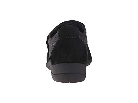 Munro Women's Joliet Black Fabric/Black Suede Munro Women's Joliet Black Fabric/Black Suede