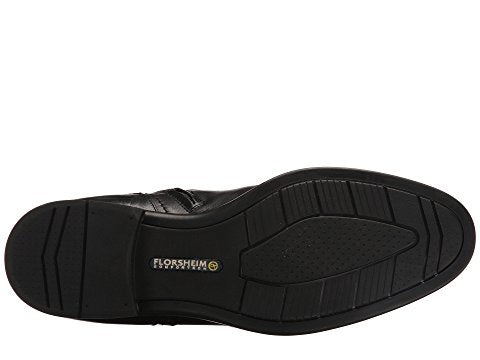 Florsheim Midtown Plain Toe Zip Boots Black - Free Socks Florsheim Midtown Plain Toe Zip Boots Black - Free Socks
