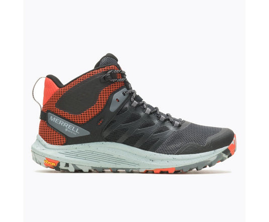 Merrell Men's Nova 3 Mid GORE-TEX® Black/Tangerine Merrell Men's Nova 3 Mid GORE-TEX® Black/Tangerine