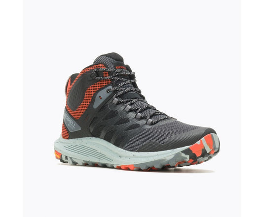 Merrell Men's Nova 3 Mid GORE-TEX® Black/Tangerine Merrell Men's Nova 3 Mid GORE-TEX® Black/Tangerine