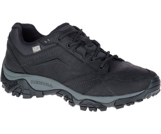 Merrell Men's Moab Adventure Lace Water-Proof Shoes Black - Also in Wide Width Merrell Men's Moab Adventure Lace Water-Proof Shoes Black - Also in Wide Width