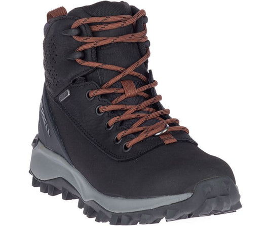 Merrell Women's Thermo Kiruna Mid Shell Water-proof Boots Black Merrell Women's Thermo Kiruna Mid Shell Water-proof Boots Black