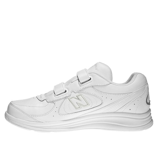 New Balance Men's 577 Hook and Loop White New Balance Men's 577 Hook and Loop White