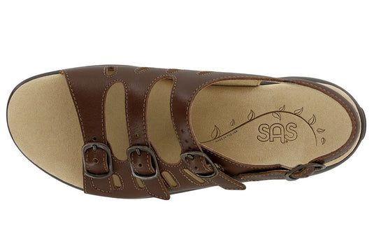 SAS Women's Mystic Back Strap Sandals Henna Smooth SAS Women's Mystic Back Strap Sandals Henna Smooth