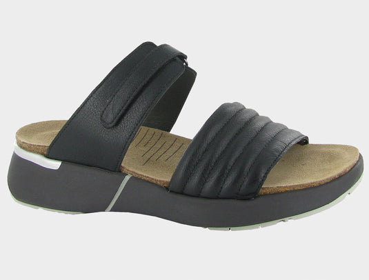 Naot Women's Vesta Sandals Soft Black Leather Naot Women's Vesta Sandals Soft Black Leather