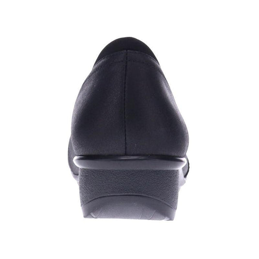 Revere Women's Naples Stretch Black Loafer Revere Women's Naples Stretch Black Loafer