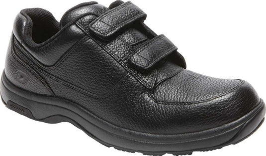 Dunham Men's Winslow Hook & Loop Walking Shoe Black Dunham Men's Winslow Hook & Loop Walking Shoe Black
