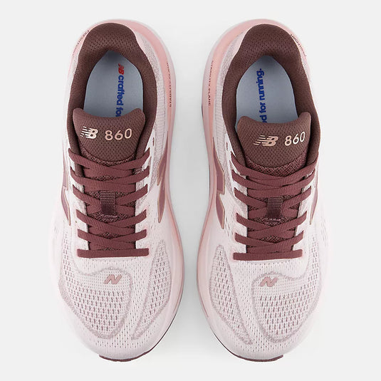 New Balance Women's Fresh Foam X 860v15 Running Shoe - Pink Salt New Balance Women's Fresh Foam X 860v15 Running Shoe - Pink Salt