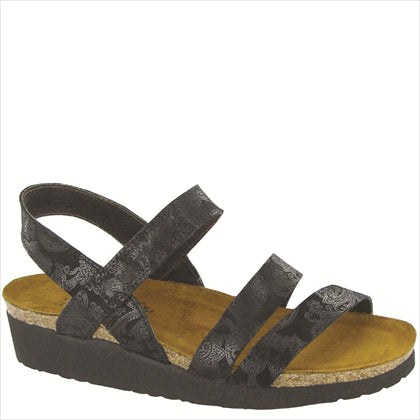 Naot Women's Kayla Black Lace Nubuck Naot Women's Kayla Black Lace Nubuck