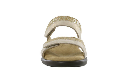 SAS Women's Nudu Two Tone Slide Sandals Golden SAS Women's Nudu Two Tone Slide Sandals Golden