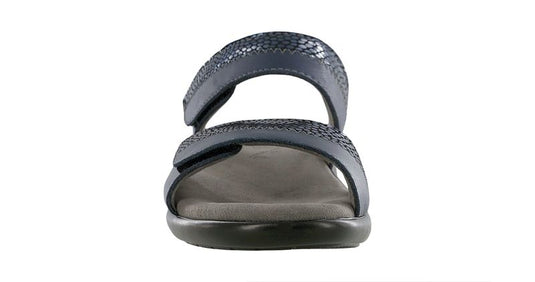 SAS Women's Nudu Two Tone Slide Sandals Navy SAS Women's Nudu Two Tone Slide Sandals Navy