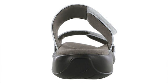 SAS Women's Nudu Two Tone Slide Sandals White/Silver SAS Women's Nudu Two Tone Slide Sandals White/Silver